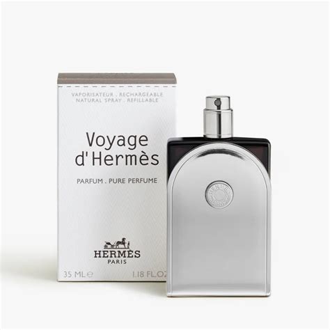 hermes voyage d'hermes pure perfume refillable stores|perfume Hermes voyage unisex.